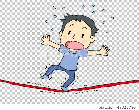 插图素材: 走钢丝的男人 查看全部