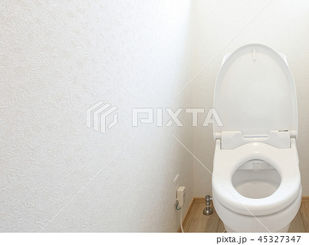 モデルハウス フタの空いているトイレ 45327347