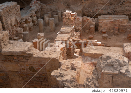 remains and ruins of ancient Greece 45329971