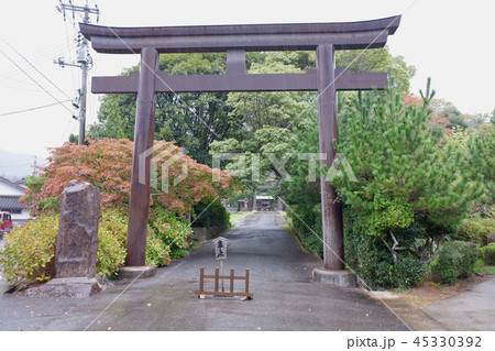 隠岐島後　水若酢神社・一の鳥居 45330392