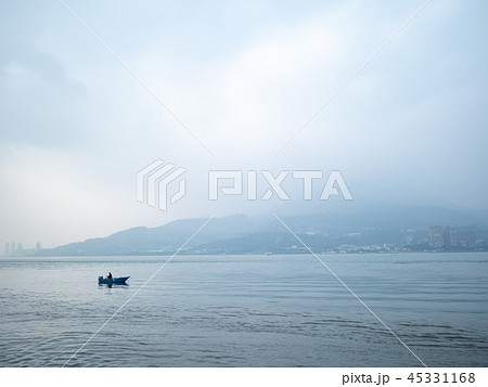 river in mist 45331168