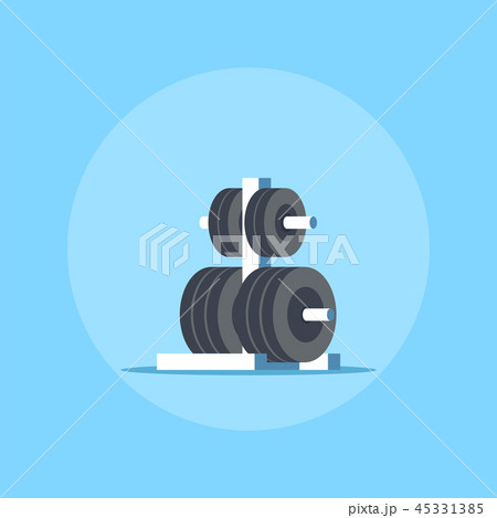 Weights rack for barbell 45331385