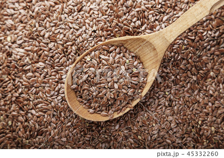 flax seeds scattered flax seeds scattered 45332260