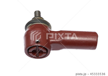 tractor steering tip on isolated 45333536