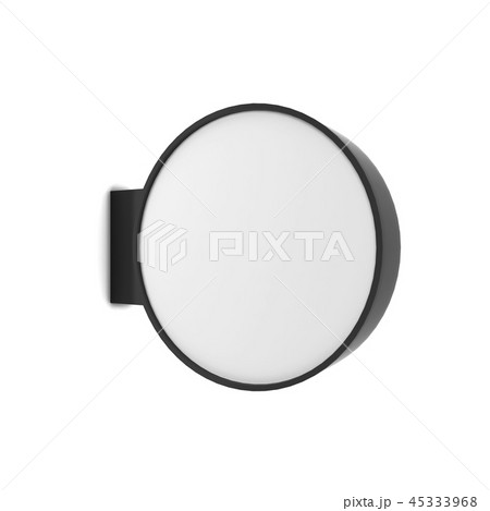 Blank store signboard Blank store signboard 45333968