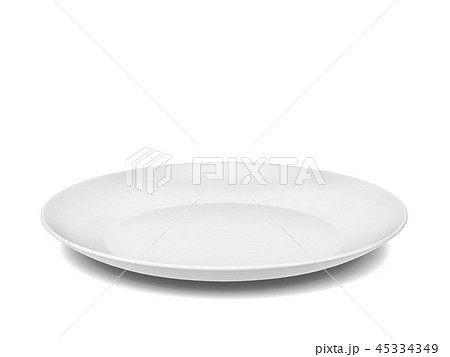 Empty plate 45334349