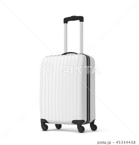 Plastic Travel Suitcaseのイラスト素材