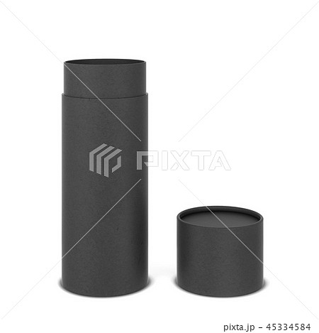 Tube cardboard package mockup 45334584