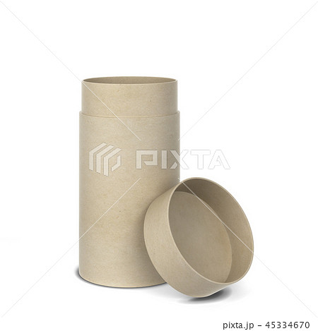 Tube cardboard package mockup Tube cardboard package mockup 45334670