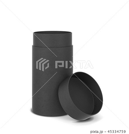 Tube cardboard package mockup 45334759