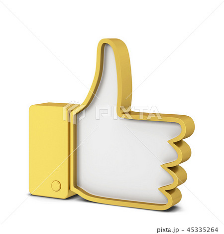 Like thumb up social network symbol 45335264