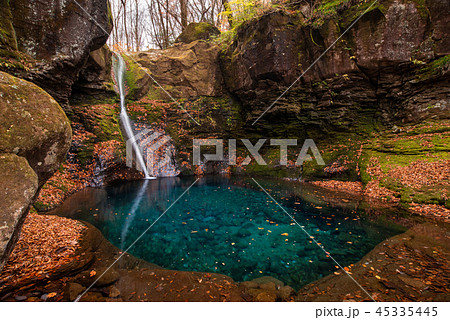 おしらじの滝　秋 45335445