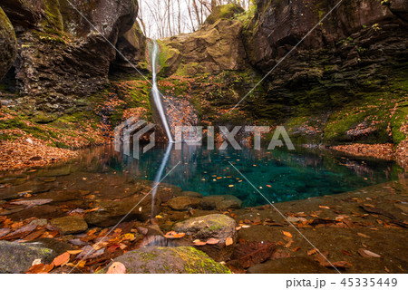 おしらじの滝　秋 45335449