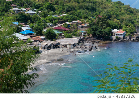 ラマレラ村　島　インドネシア 45337226