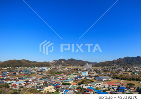 南房総市岩井海水浴場付近を空撮 45339270