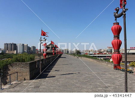 西安の城壁 中国 シルクロード 西安の城壁 中国 シルクロード 45341447