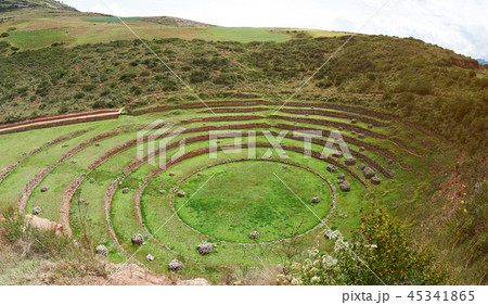 Inca ancient terraces 45341865