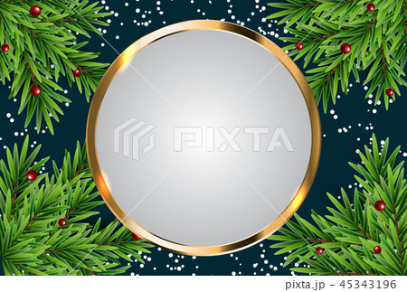 Abstract Holiday New Year and Merry Christmas Background. Vector Illustration 45343196