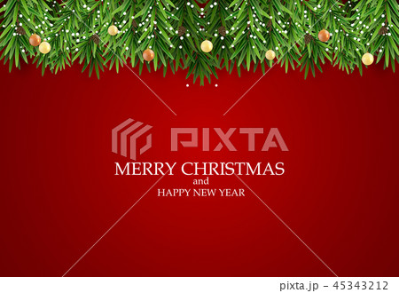 Abstract Holiday New Year and Merry Christmas Background. Vector Illustration Abstract Holiday New Year and Merry Christmas Background. Vector Illustration 45343212