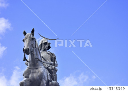 伊達政宗騎馬像 45343349