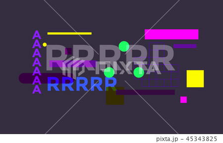 Space for text minimal geometric web banner design 45343825