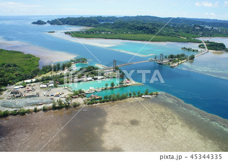 パラオ　コロール上空 45344335