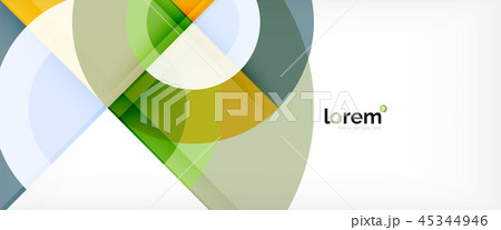 Circle abstract background, geometric modern design template Circle abstract background, geometric modern design template 45344946