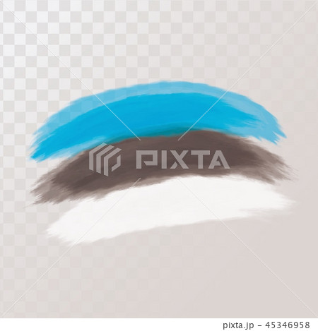 Estonian Flag in Watercolor. Isolated on transparent background. Vector Illustration. Estonian Flag in Watercolor. Isolated on transparent background. Vector Illustration. 45346958