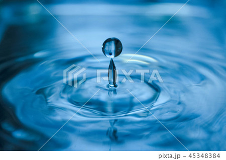 水滴の反動 45348384