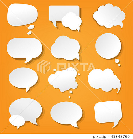 Speech Bubble Collection 45348760