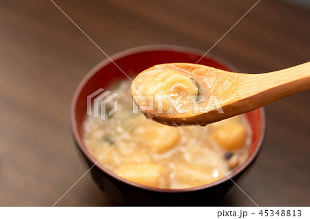 とろみ付きお味噌汁 45348813