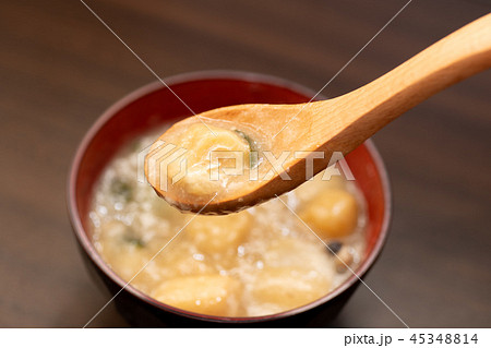とろみ付きお味噌汁 とろみ付きお味噌汁 45348814