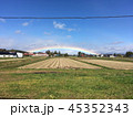 畑と虹 45352343