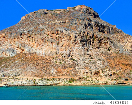 ギリシャ・クレタ・グラムボウサ島１ 45353812