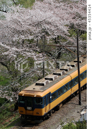 大井川鉄道 普通電車 元近鉄特急車 の写真素材