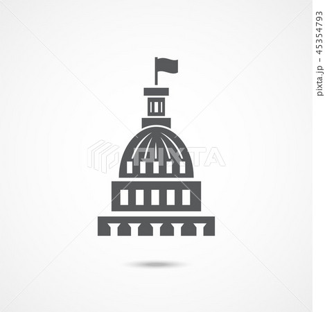 White house icon 45354793