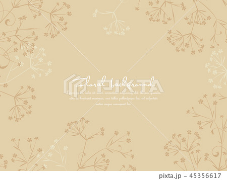 Background from silhouettes of flowers Background from silhouettes of flowers 45356617