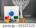 The Religious symbols of Jewish holiday Hanukkah 45357125