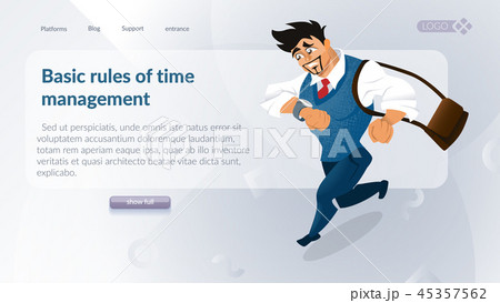 The concept of company time management The concept of company time management 45357562