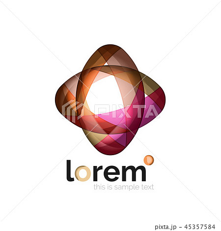 Abstract geometric business icon 45357584