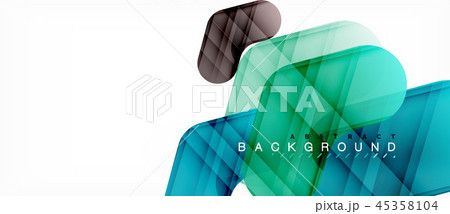 Colorful glossy arrows abstract background Colorful glossy arrows abstract background 45358104