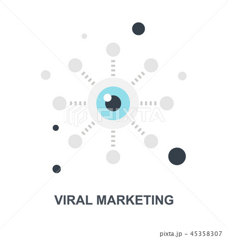 Viral Marketing icon concept 45358307