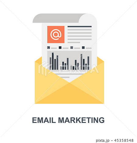 Email Marketing icon concept Email Marketing icon concept 45358548