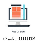 Web Design icon concept 45358586