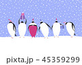Penguins celebrate Christmas 45359299