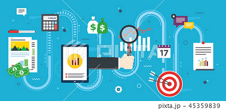 Financial investment, analytics with growth report 45359839