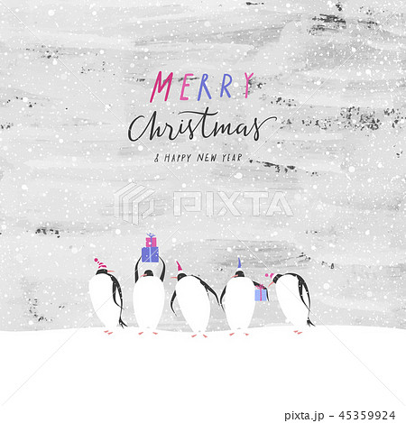 Penguins celebrate Christmas at the South Pole 45359924