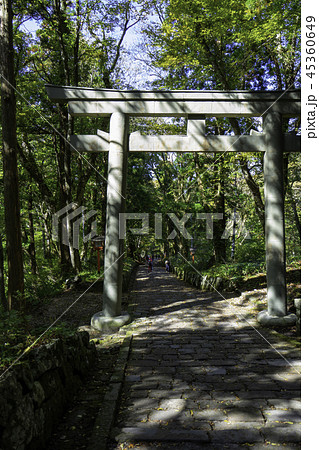 大神山神社奥宮　銅製明神鳥居 45360649