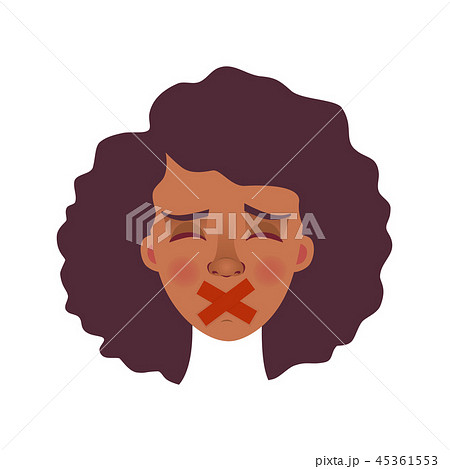 face of African woman face of African woman 45361553
