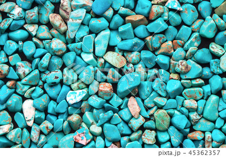 Turquoise mineral raw background 45362357